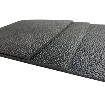 Folha de borracha casca de laranja